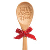 Faith Family Food Sentiment Wood Spoon